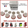 10 capsules Nespresso rechargeables